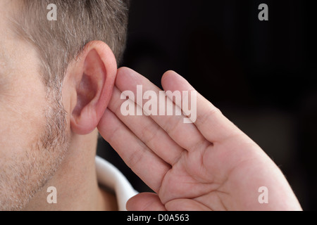 Listening Stock Photo