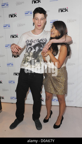Ash Stymest and Konnie Huq A Night With Nick, held at Swarovski CRYSTALLIZED. London, England - 30.11.10 Stock Photo