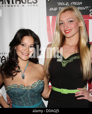 Romi Dames and Joell Posey West Side Story Play Los Angeles Opening Night held at The Pantages Theatre Hollywood California Stock Photo