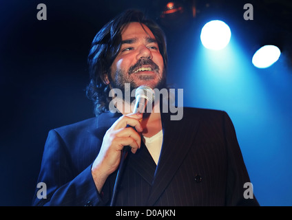 Matt Berry of Mighty Boosh and IT Crowd fame performing at Liverpool Masque. Liverpool, England - 23.11.10 Stock Photo