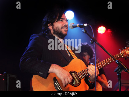 Matt Berry of Mighty Boosh and IT Crowd fame performing at Liverpool Masque Liverpool, England - 23.11.10 Stock Photo