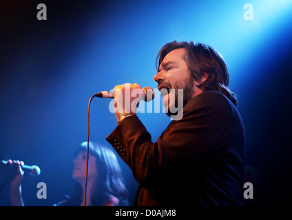 Matt Berry of Mighty Boosh and IT Crowd fame performing at Liverpool Masque. Liverpool, England - 23.11.10 Stock Photo