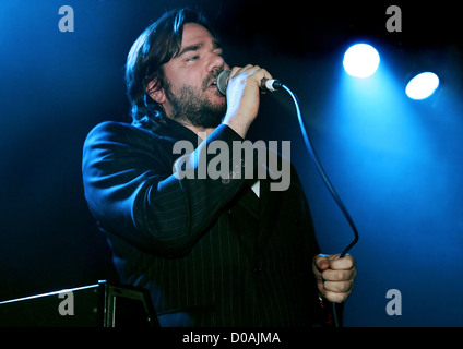 Matt Berry of Mighty Boosh and IT Crowd fame performing at Liverpool Masque. Liverpool, England - 23.11.10 Stock Photo