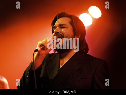 Matt Berry of Mighty Boosh and IT Crowd fame performing at Liverpool Masque. Liverpool, England - 23.11.10 Stock Photo