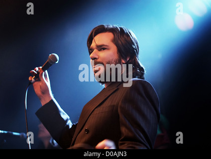 Matt Berry of Mighty Boosh and IT Crowd fame, performing at Liverpool Masque. Liverpool, England Stock Photo