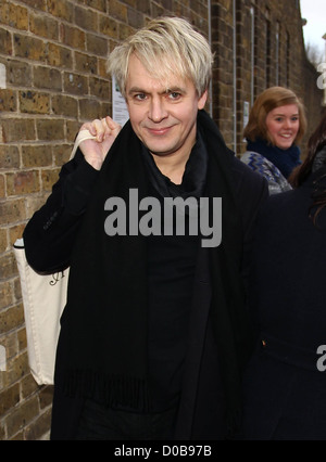 Nick Rhodes arrives at a West London studio London, England - 29.11.10 ...