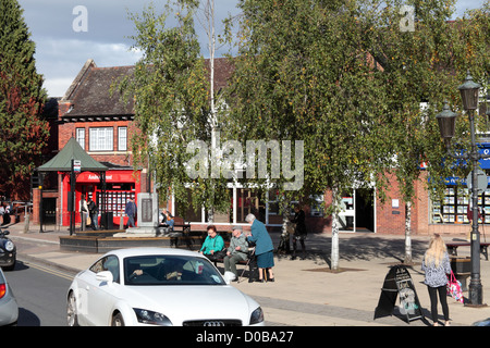 Victoria Square, Droitwich Spa, Worcestershire Stock Photo