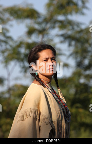 A Native American Indian woman Stock Photo