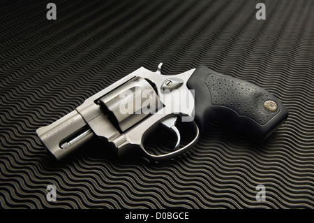 Taurus Model 856 Snub Nose 38 Special Revolver Stock Photo