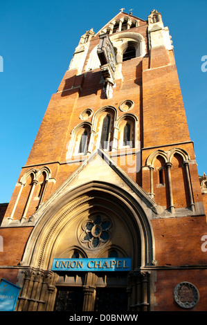 Union Chapel, Upper Street, Islington, London, N1, UK Stock Photo