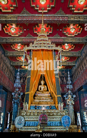 Buddhaisawan Chapel National Museum Bangkok Thailand Wall Paintings Stock Photo