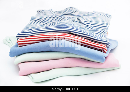 Pile of Old, Used Clothes Isolated on White Stock Photo - Image of laundry,  pants: 152528318