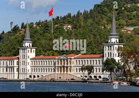 Kuleli Palace Military School, Bosphorus, Asian shore, Istanbul, Turkey Stock Photo