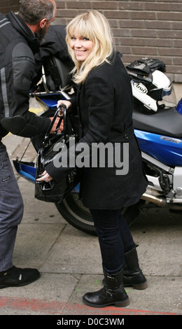 Kate Thornton at the ITV studios London, England - 21.10.10 Stock Photo