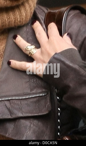 Christine Bleakley outside the ITV studios London, England Stock Photo