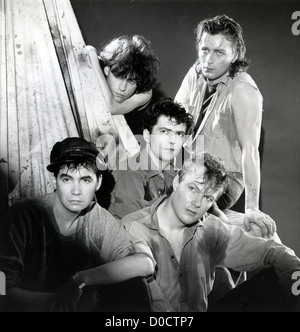 BOOMTOWN RATS Promotional photo of UK rock group about 1985. See ...