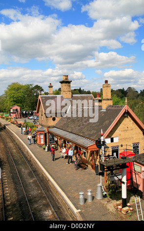 Severn Valley Railway Arley Station Worcestershire England UK Stock Photo