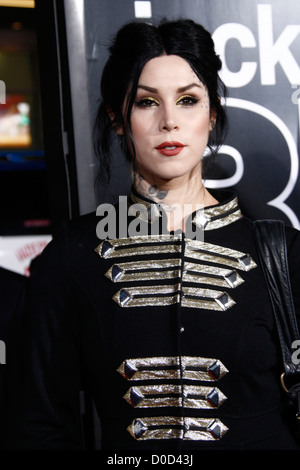 Kat Von D Los Angeles Premiere of 'Jackass 3D' at the Grauman's Chinese Theatre - Arrivals Hollywood, California - 13.10.10 Stock Photo