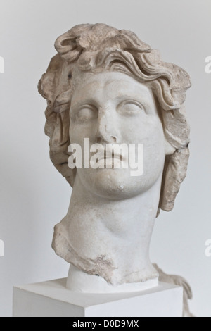 Statue of Apollo Greek God of Sun Stock Photo