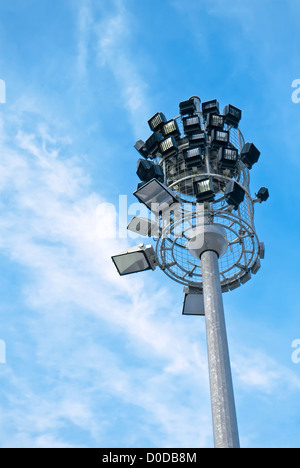 Spot-light tower Stock Photo