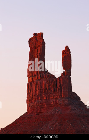 Rock Formation in the Valley of the Gods Stock Photo
