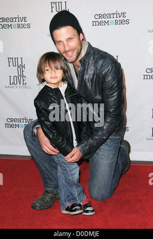 Greg Vaughan with his son Nancy O'Dell launches her new book 'Full of ...