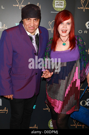 Steven Van Zandt Kate Pierson at the We Are Family th Annual Celebration Gala at the Hammerstien Ballroom. New York City, Stock Photo