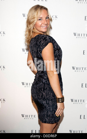 Kristina Alexandra Kovalyuk 25th anniversary of ELLE and the launch of ELLEments of Personal Style with White House Black Stock Photo