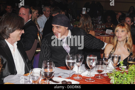 Jackson Browne, Steven Van Zandt and Maureen Van Zandt We Are Family Foundation 8th Annual Celebration Gala at the Hammerstein Stock Photo