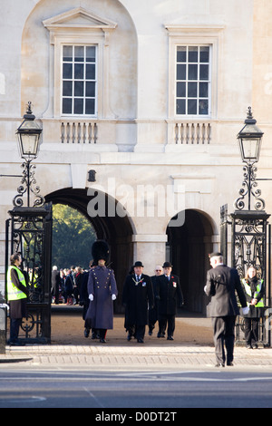 The men and women of Remembrance Sunday in and around whitehall London 2012  Poppy Day Stock Photo