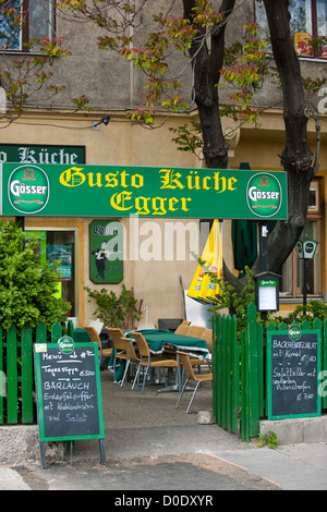 Österreich, Wien II, Molkereistraße 7, typische Wiener Gaststätte. Stock Photo