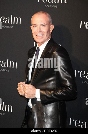 Designer, Jean-Claude Jitrois attends the opeing of the new Realm Boutique in Soho New York City, USA - 04.11.10 Stock Photo