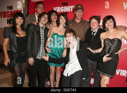 Sunny Leone, Adam McKay, Justin Kline, Matt Bennett, Nicole Weaver, Will Ferrell, Jacob Davich, Zack Pearlman and Krysta Stock Photo