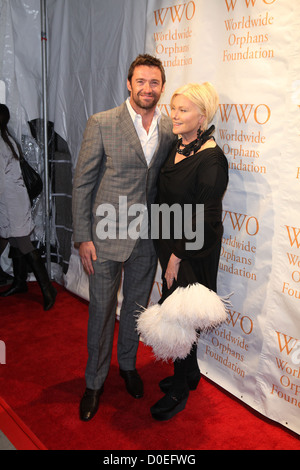 Hugh Jackman, Deborra-Lee Furness Heidi Klum and Seal host 'Worldwide Orphans Foundation Sixth Annual Benefit Gala' - held at Stock Photo