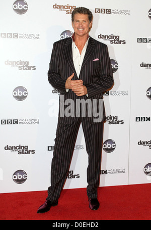 David Hasselhoff 'Dancing With The Stars' 200th episode held at Boulevard 3 Hollywood, California - 01.11.10 Stock Photo