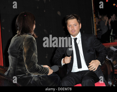 Winner Brian Dowling The Final of Ultimate BIG Brother 2010 at Elstree Studios Borehamwood, Hertfordshire - 10.09.10 Stock Photo