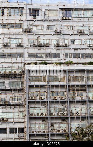 Typical House Facade in Mumbai, India Stock Photo