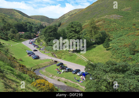 Carding Mill Valley near Church Stretton Long Mynd, Shropshire, England, UK Stock Photo