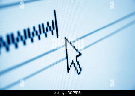 go to www macro network background Stock Photo