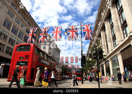 Oxford Street ,London England UK Stock Photo