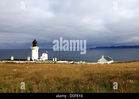 Dunnet Head lighthouse, Scotland UK Stock Photo