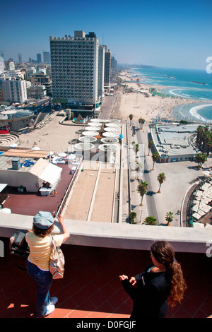 Herod Hotel, Gordon Beach, Ha'yarkon Street, Tel Aviv, Izrael, Europe Stock Photo