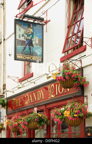 The Dandy Lion Pub, Bradford on Avon, England, UK Stock Photo