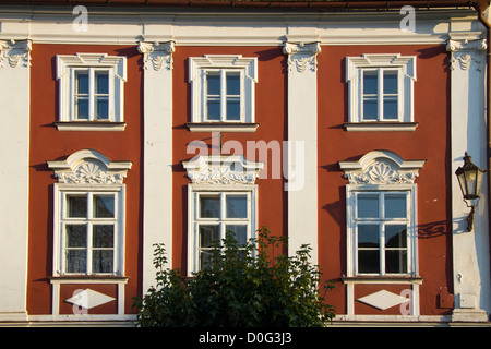House in Mikulov, South Moravia, Czech Republic Stock Photo