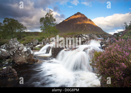 Buachaille Etive Mor at Glencoe in the Highlands, Scotland, UK Stock Photo