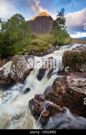 Buachaille Etive Mor at Glencoe in the Highlands, Scotland, UK Stock Photo