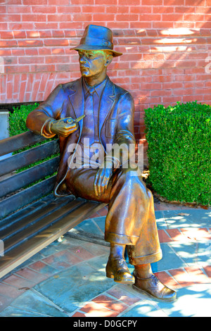 William Faulkner Statue Oxford Mississippi MS USA Stock Photo