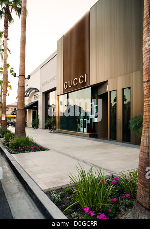 Gucci retail store on EL Paseo Drive in Palm Desert California Stock Photo