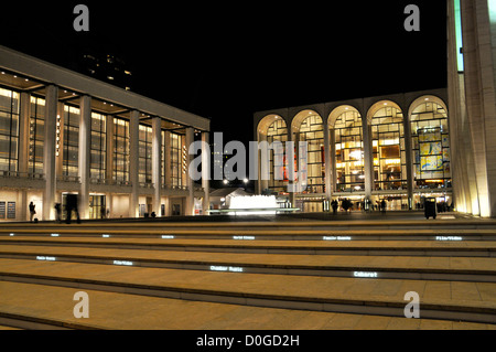The renovated Lincoln Center Performing Arts center, Broadway, New York