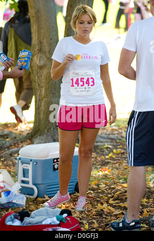 Ali Fedotowsky Celebrities take part in the Susan G Komen walk for the cure fundraiser San Diego, USA - 07.10.10 Stock Photo